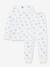 Children's pyjamas in printed fleece with heart design by PETIT BATEAU light blue - vertbaudet enfant 