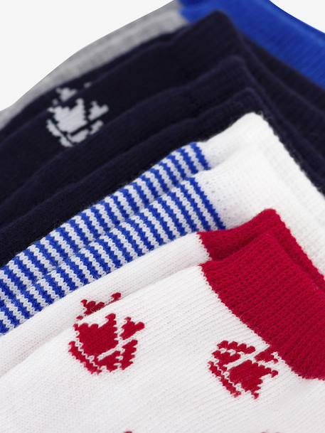 Pack of 5 Pairs of Mixed Socks for Babies blue - vertbaudet enfant 