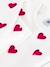 PETIT BATEAU heart print pyjamas for children white - vertbaudet enfant 
