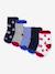Lot de 5 paires de chaussettes bébé mixtes bleu - vertbaudet enfant 