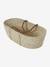 Moses Basket in Woven Natural Fibres for Babies, ENVIE DE FRAISE 0016+beige+sage green - vertbaudet enfant 