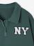 Embroidered Funnel-Neck Sweatshirt for Boys green - vertbaudet enfant 
