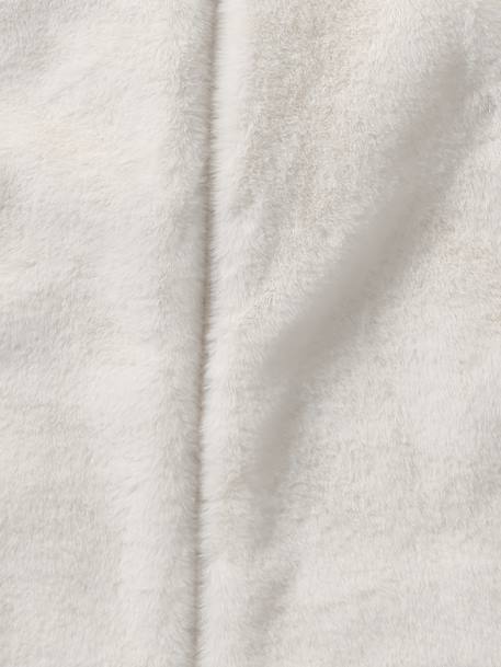 Baby sleeping bag with detachable sleeves in faux fur ENVIE DE FRAISE ecru - vertbaudet enfant 