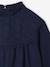 Top with Detail in Broderie Anglaise, for Girls ecru+GREEN DARK SOLID+mauve+navy blue+pale blue - vertbaudet enfant 