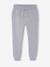 Ensemble Sport Garçon Sweat Capuche imprimé + Jogging Uni bleu pétrole+lichen - vertbaudet enfant 