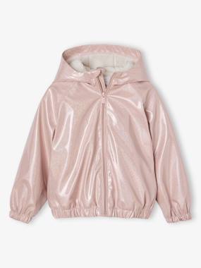 -Coupe-vent fille effet brillant doublé 