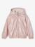 Lined Shiny-Effect Windcheater for Girls pale pink - vertbaudet enfant 