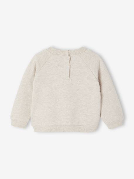 Sweat bébé Disney Winnie l'ourson beige chiné - vertbaudet enfant 