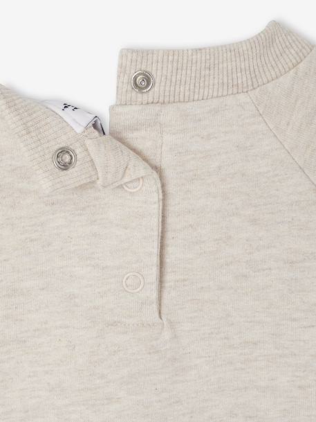 Sweat bébé Disney Winnie l'ourson beige chiné - vertbaudet enfant 
