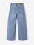 Wide-Leg Carpenter Trousers for Girls, JONEN denim grey+medium blue - vertbaudet enfant 