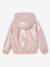 Lined Shiny-Effect Windcheater for Girls pale pink - vertbaudet enfant 