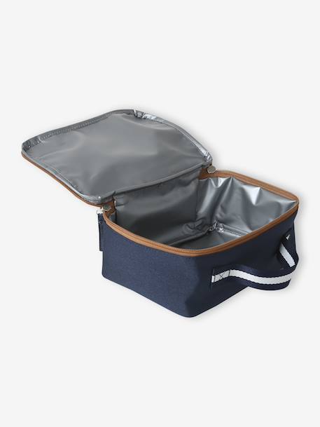 Lunch box 'Cool school' for boys blue - vertbaudet enfant 