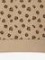 Sweatshirt with leopard print taupe - vertbaudet enfant 