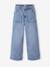 Wide-Leg Carpenter Trousers for Girls, JONEN denim grey+medium blue - vertbaudet enfant 