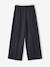 Wide-Leg Tailored Trousers for Girls, JONEN anthracite - vertbaudet enfant 