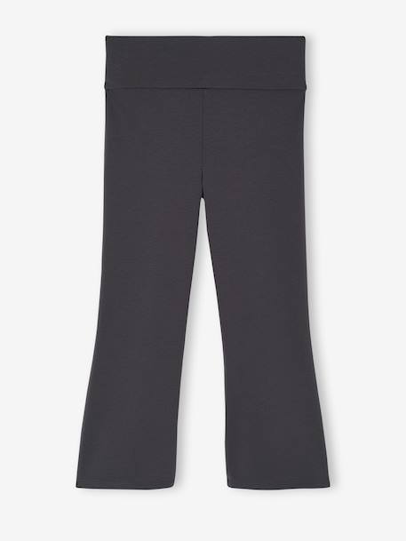 Wide Leg Dance Leggings for Girls anthracite - vertbaudet enfant 