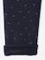 Leggings Lined in Polar Fleece for Girls BROWN LIGHT ALL OVER PRINTED+chocolate+dark grey+dusky pink+ink blue+printed grey - vertbaudet enfant 