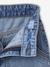 Jean large poches charpentier fille bleu moyen+denim gris - vertbaudet enfant 
