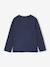 Long-Sleeved T-Shirt with Reversible Sequins for Boys navy blue - vertbaudet enfant 