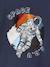 Long-Sleeved T-Shirt with Reversible Sequins for Boys navy blue - vertbaudet enfant 