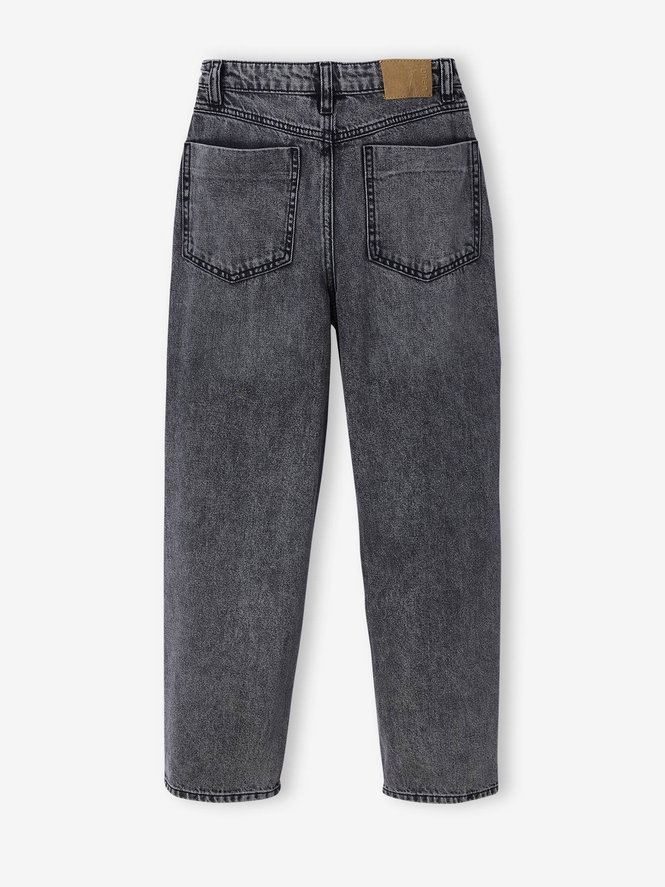 Loose Fit Jeans for Boys, JONEN - denim grey, Boys