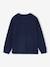 Long-Sleeved T-Shirt with Bouclé Motif, for Boys navy blue - vertbaudet enfant 