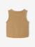 Gilet bébé sans manches boutonné ocre - vertbaudet enfant 
