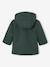 Parka 3 en 1 bébé avec gilet amovible en sherpa vert sapin - vertbaudet enfant 