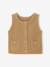 Buttoned sleeveless baby cardigan ochre - vertbaudet enfant 