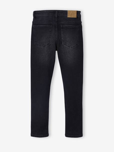 Jean slim garçon effet destroy denim black+stone - vertbaudet enfant 