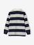 Striped Polo Shirt for Boys aqua green+green+marl grey+navy blue - vertbaudet enfant 