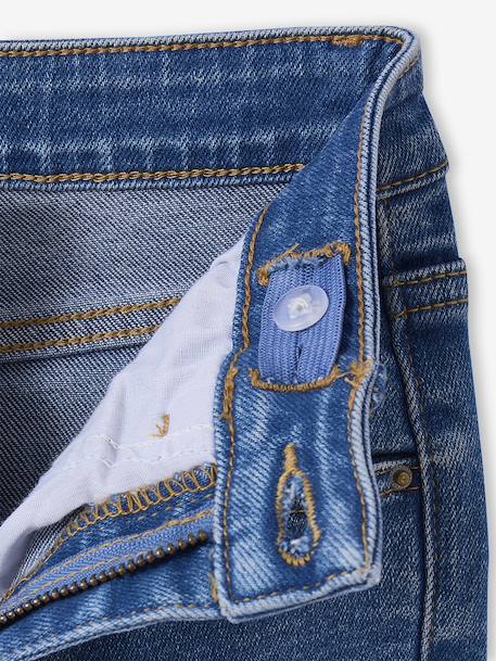 Flared Jeans for Girls, JONEN medium blue - vertbaudet enfant 