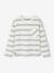 Long-Sleeved T-Shirt with Striped Effect for Boys striped white - vertbaudet enfant 