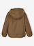 Coupe-vent garçon doublé sherpa à capuche caramel+kaki+marine+olive - vertbaudet enfant 