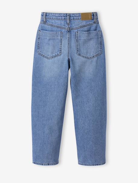Jean loose garçon denim gris+double stone - vertbaudet enfant 