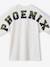 T-shirt garçon oversize Phoenix blanc chiné - vertbaudet enfant 