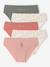 Pack of 5 Assorted Briefs for Girls rose - vertbaudet enfant 