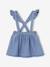Denim Pinafore Skirt stone - vertbaudet enfant 