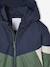 Blouson coupe-vent garçon colorblock COLORBLOCK CHAMOIS+vert - vertbaudet enfant 