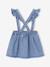 Denim Pinafore Skirt stone - vertbaudet enfant 