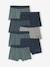 Pack of 7 Striped & Bear Print Boxers for Boys green - vertbaudet enfant 