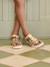 Multi-Strap Sandals for Children black+gold - vertbaudet enfant 
