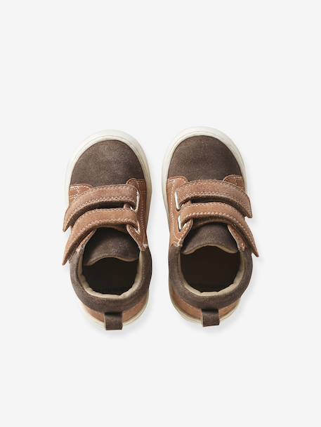 Chaussures premiers pas bébé velcro beige+bleu+bleu électrique+chocolat+lot beige+lot marron+lot vert+marron+ocre+vert+vert sauge - vertbaudet enfant 