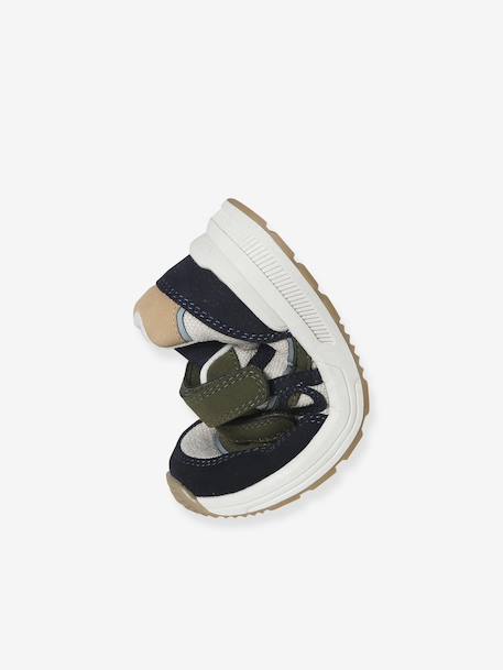 Hook-and-Loop Trainers for Boys navy blue+set blue - vertbaudet enfant 