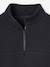 Sweat col camionneur sport garçon motif basket sur manche anthracite+noisette - vertbaudet enfant 