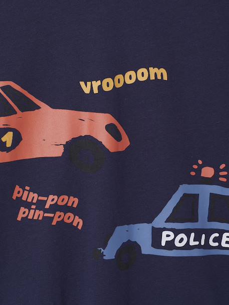 Pack of 2 Pyjamas with Vehicle Print for Boys night blue - vertbaudet enfant 