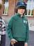 Embroidered Funnel-Neck Sweatshirt for Boys green - vertbaudet enfant 