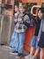 2-in-1 Two Fabric Shirt for Boys chequered white - vertbaudet enfant 