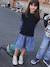2-in-1 Dress for Girls navy blue - vertbaudet enfant 