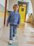 All-Over Print Sweatshirt for Boys, HAPPY LA printed blue - vertbaudet enfant 